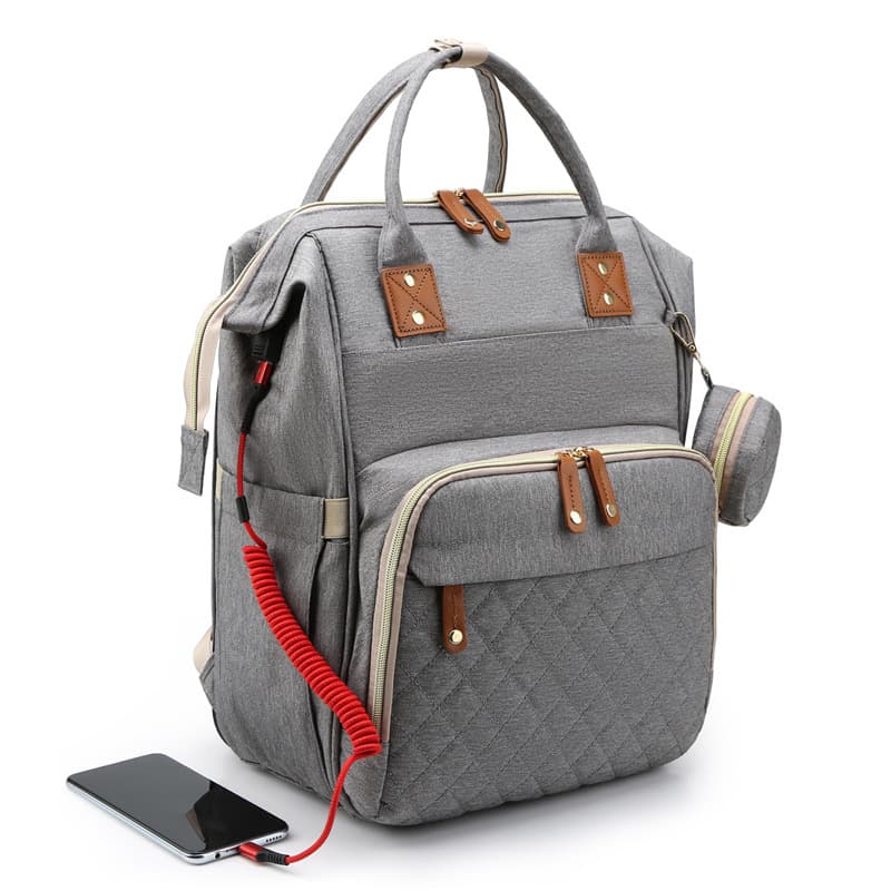 Diaper Backpack – Stylish, Spacious & Made for Modern Parents