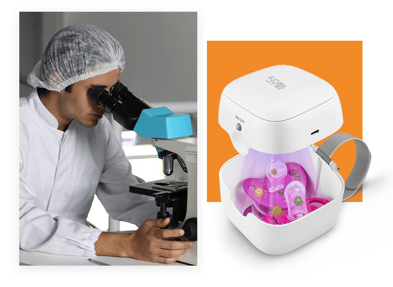 Baby Pacifier Sterilizing Box – Clean, Safe & Ready Anytime