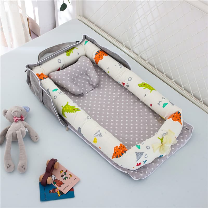 Portable Cotton Baby Crib – Comfort & Safety Anywhere