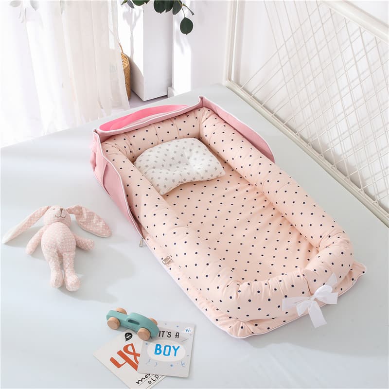 Portable Cotton Baby Crib – Comfort & Safety Anywhere