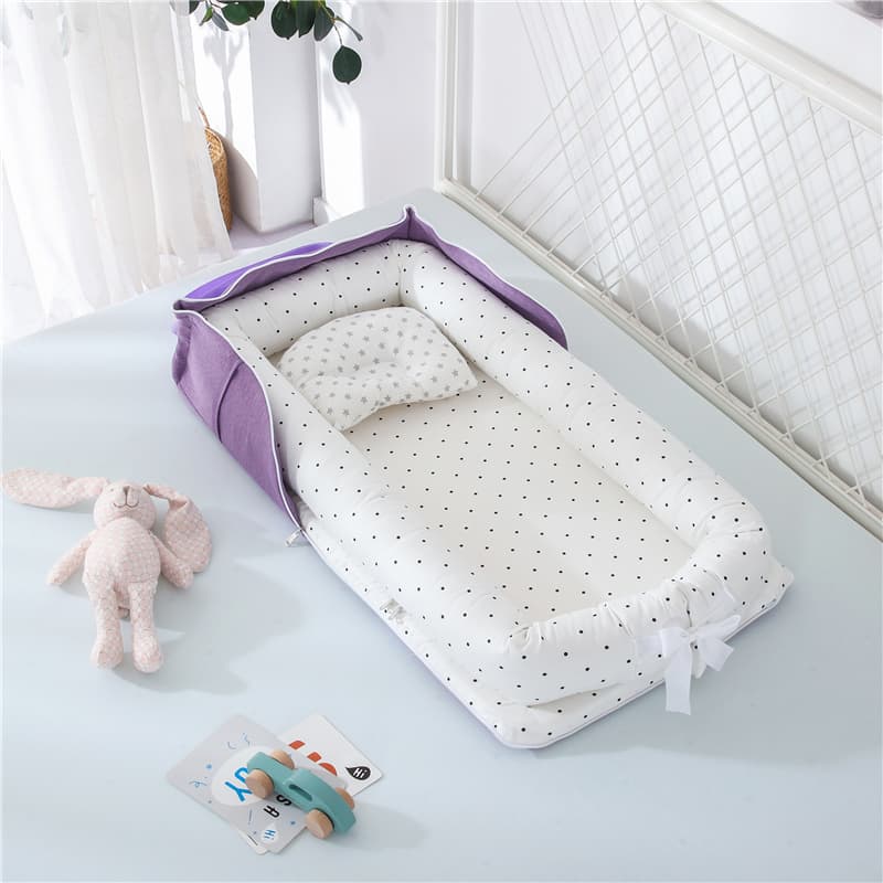 Portable Cotton Baby Crib – Comfort & Safety Anywhere