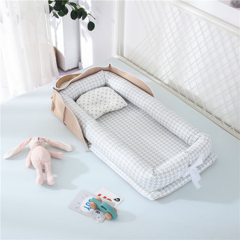 Portable Cotton Baby Crib – Comfort & Safety Anywhere