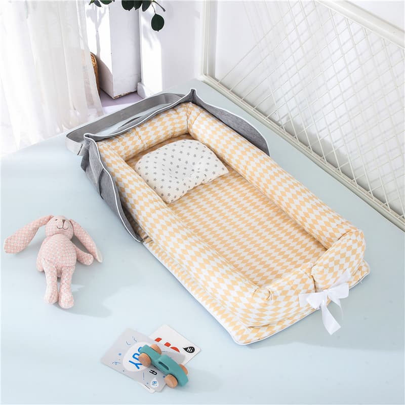 Portable Cotton Baby Crib – Comfort & Safety Anywhere