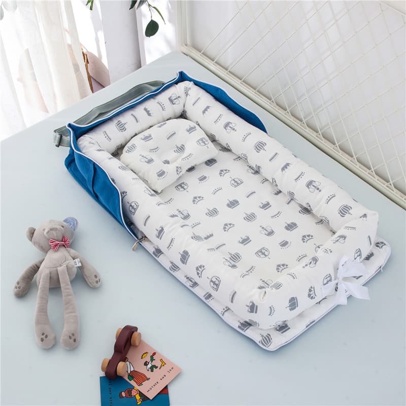 Portable Cotton Baby Crib – Comfort & Safety Anywhere