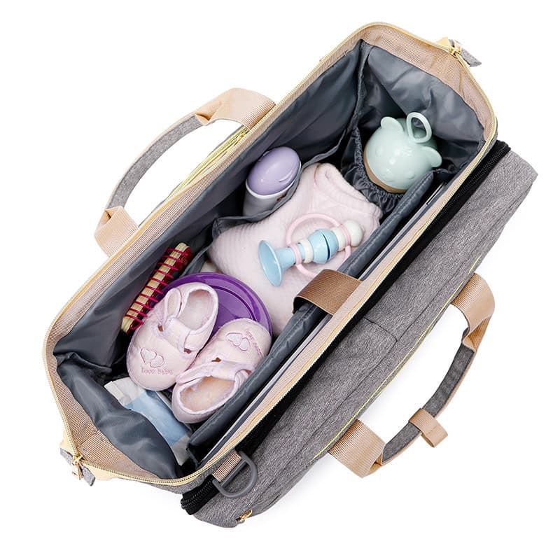 Diaper Backpack with Foldable Baby Bed – Smart Comfort On the Go