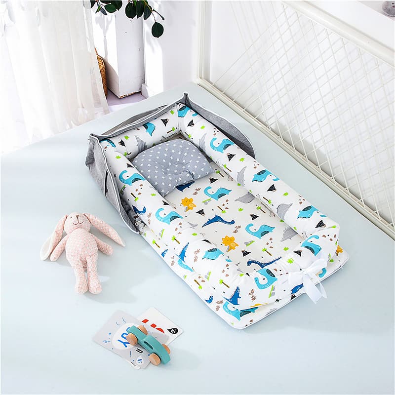Portable Cotton Baby Crib – Comfort & Safety Anywhere