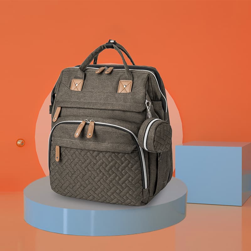Diaper Backpack – Stylish, Spacious & Made for Modern Parents