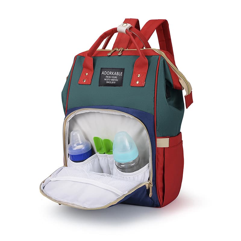 Diaper Backpack – Stylish, Spacious & Made for Modern Parents