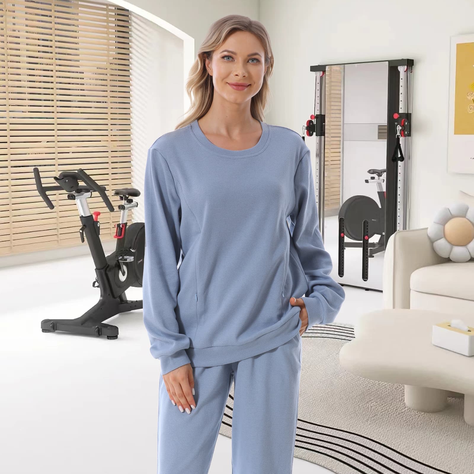 Pregnant Women Long Sleeve Nursing Hoodie