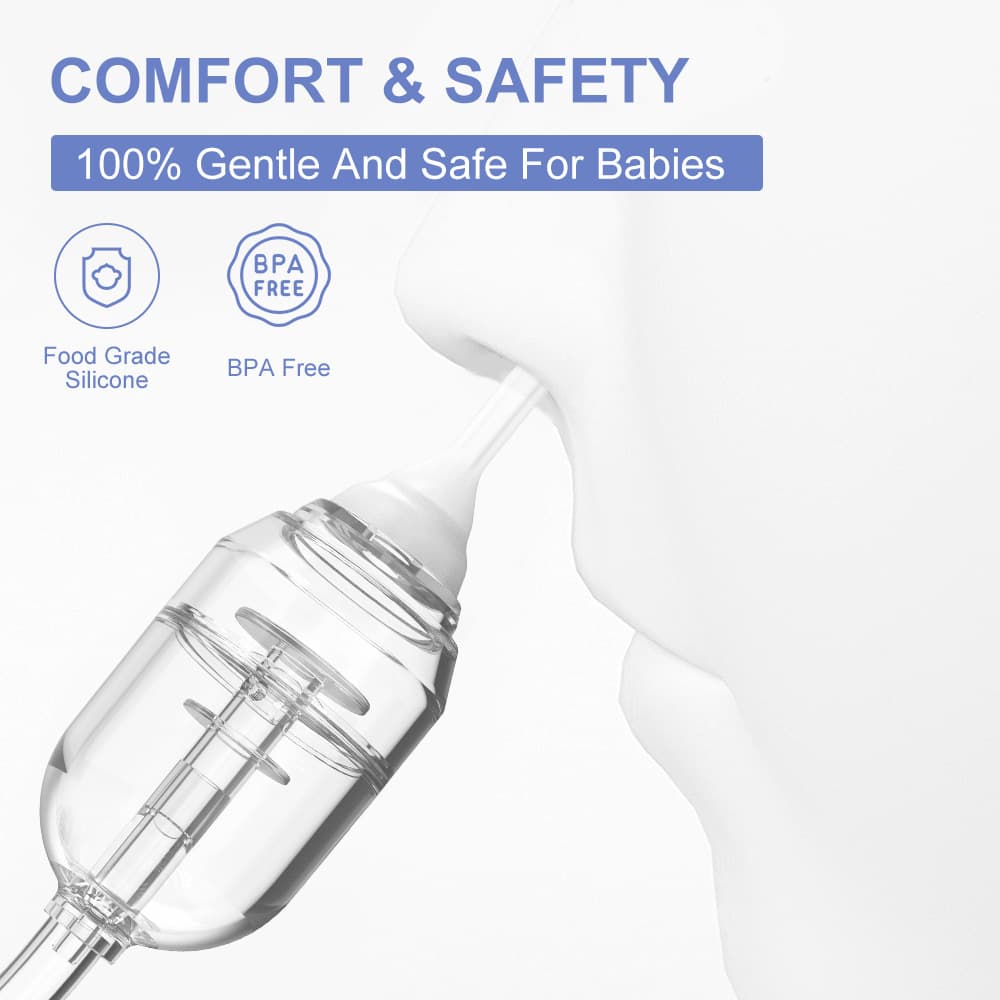 Electric Baby Nasal Aspirator – Safe & Gentle Relief