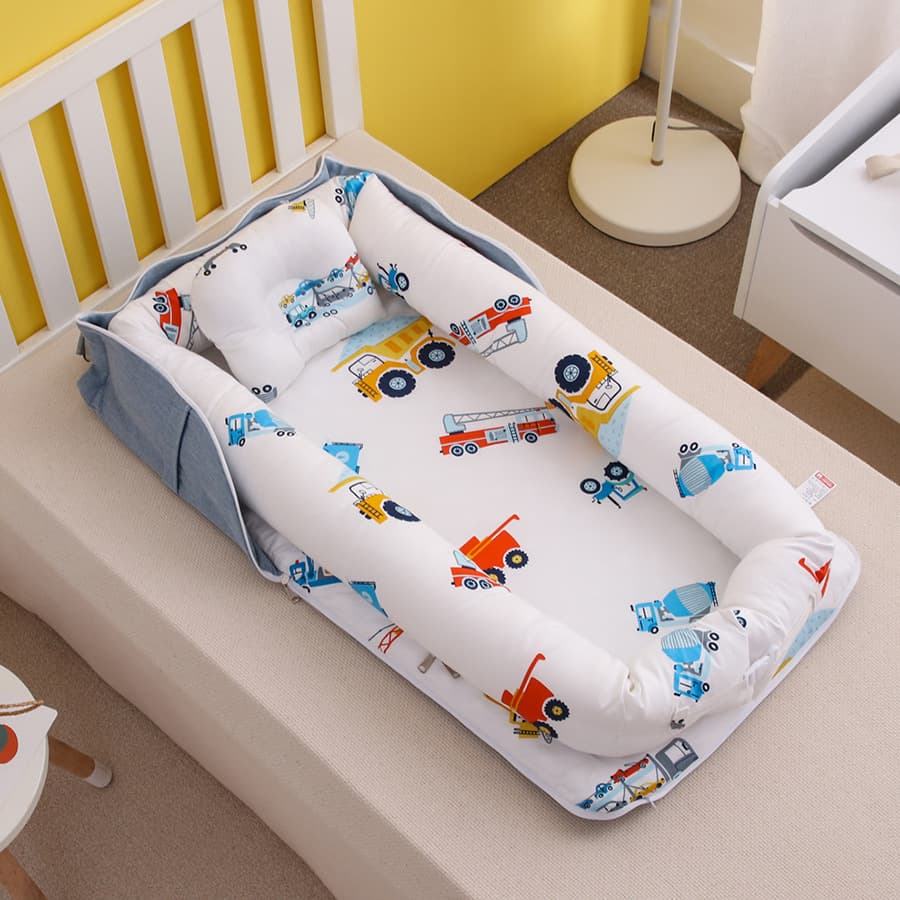 Portable Cotton Baby Crib – Comfort & Safety Anywhere