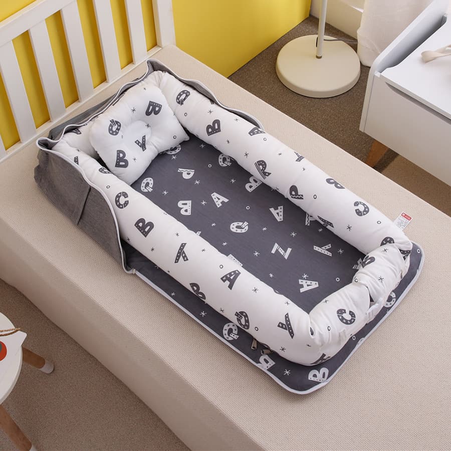 Portable Cotton Baby Crib – Comfort & Safety Anywhere